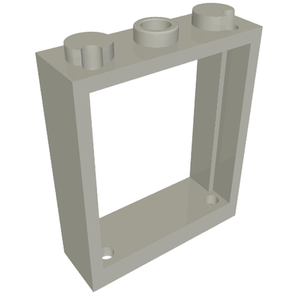 Part 51239 - Window 1 x 3 x 3 Flat Front - De BrickPlaats