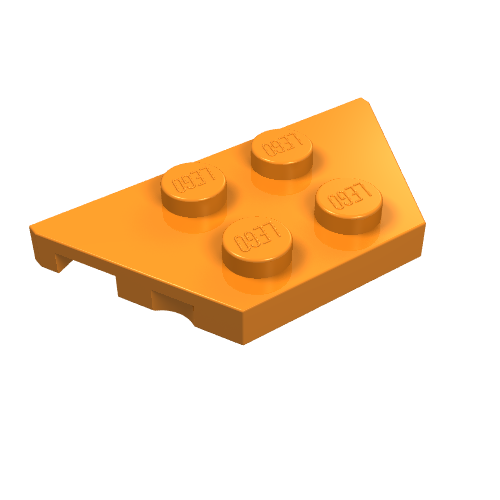 Part 51739 - Wedge, Plate 2 x 4 - De BrickPlaats