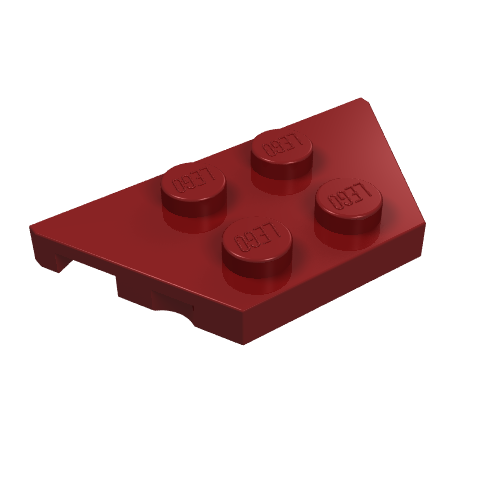 Part 51739 - Wedge, Plate 2 x 4 - De BrickPlaats