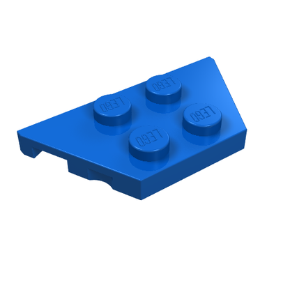 Part 51739 - Wedge, Plate 2 x 4 - De BrickPlaats