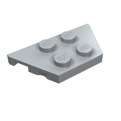 Part 51739 - Wedge, Plate 2 x 4 - De BrickPlaats
