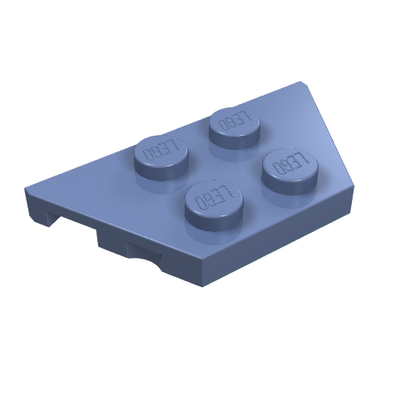 Part 51739 - Wedge, Plate 2 x 4 - De BrickPlaats