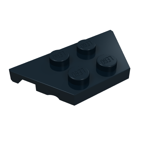 Part 51739 - Wedge, Plate 2 x 4 - De BrickPlaats