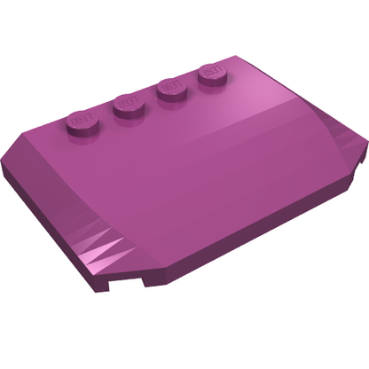 Part 52031 - Wedge 4 x 6 x 2/3 Triple Curved - De BrickPlaats