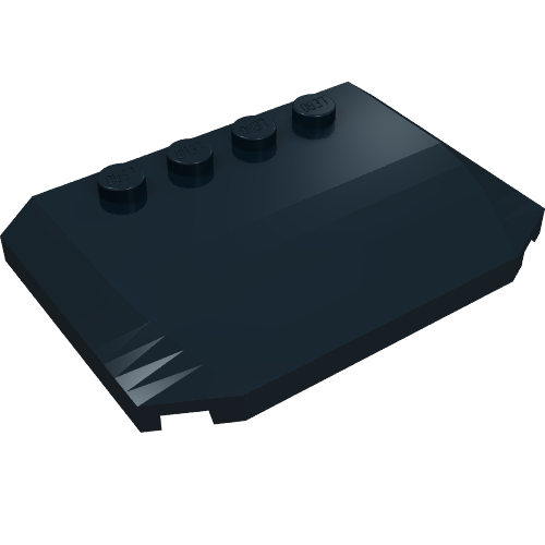 Part 52031 - Wedge 4 x 6 x 2/3 Triple Curved - De BrickPlaats