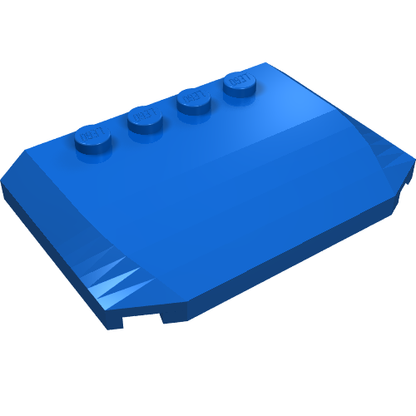Part 52031 - Wedge 4 x 6 x 2/3 Triple Curved - De BrickPlaats