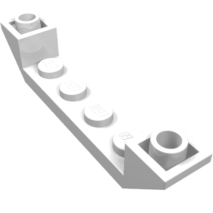 Part 52501 - Slope, Inverted 45 6 x 1 Double with 1 x 4 Cutout - De BrickPlaats