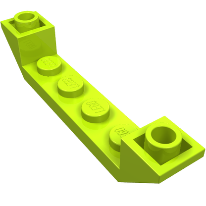 Part 52501 - Slope, Inverted 45 6 x 1 Double with 1 x 4 Cutout - De BrickPlaats