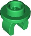 Part 5264 - Plate, Round 1 x 1 with Clip on Bottom - De BrickPlaats