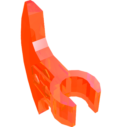 Part 53454 - Minifigure, Weapon Axe Head with Clip - De BrickPlaats