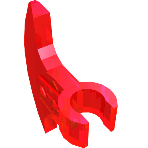 Part 53454 - Minifigure, Weapon Axe Head with Clip - De BrickPlaats