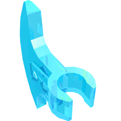 Part 53454 - Minifigure, Weapon Axe Head with Clip - De BrickPlaats