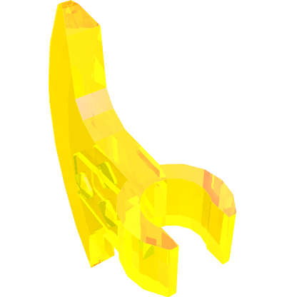 Part 53454 - Minifigure, Weapon Axe Head with Clip - De BrickPlaats