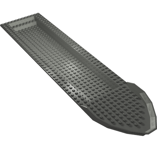 Part 54101 - Boat, Hull Unitary 51 x 12 x 6, Top - De BrickPlaats