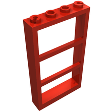 Part 57894 - Window 1 x 4 x 6 with 3 Panes - De BrickPlaats