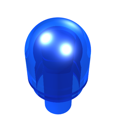 Part 58176 - Bar with Light Bulb Cover (Bionicle Barraki Eye) - De BrickPlaats