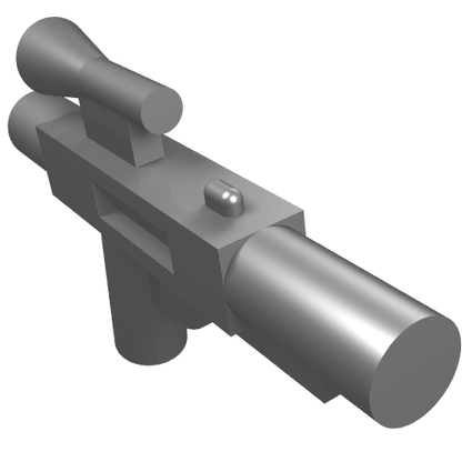 Part 58247 - Minifigure, Weapon Gun, Blaster SW Standard - De BrickPlaats