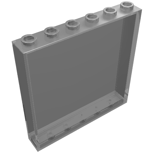 Part 59349 - Panel 1 x 6 x 5 - De BrickPlaats