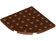 Part 6003 - Plate, Round Corner 6 x 6 - De BrickPlaats