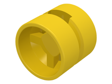 Part 6014a - Wheel 11mm D. x 12mm, Hole Round for Wheels Holder Pin - De BrickPlaats