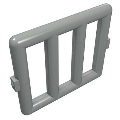 Part 6016 - Bar 1 x 4 x 3 Window Grille - De BrickPlaats