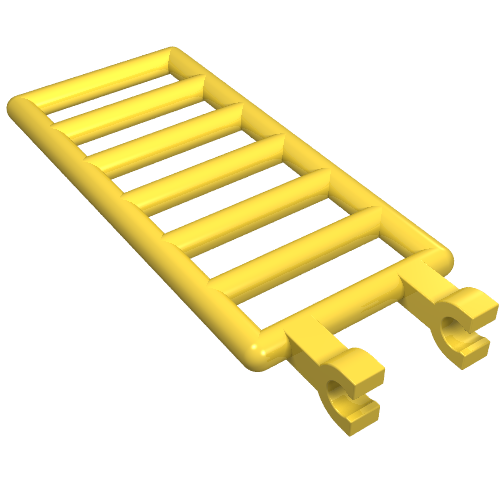 Part 6020 - Bar 7 x 3 with 2 Clips (Ladder) - De BrickPlaats