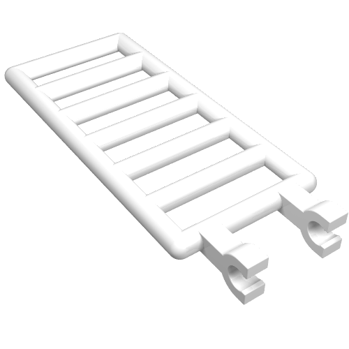 Part 6020 - Bar 7 x 3 with 2 Clips (Ladder) - De BrickPlaats