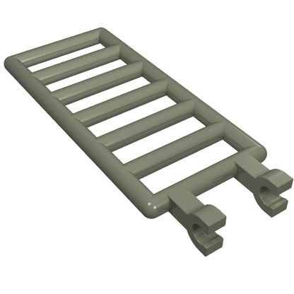 Part 6020 - Bar 7 x 3 with 2 Clips (Ladder) - De BrickPlaats
