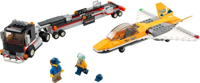 LEGO® City Airshow Jet Transporter 60289 Building Kit (281 Pieces) - De BrickPlaats