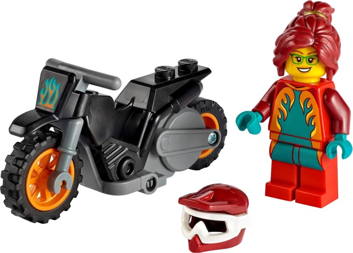 LEGO® City Fire Stunt Bike 60311 Building Kit - De BrickPlaats