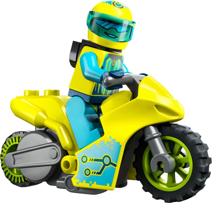 LEGO® City Cyber Stunt Bike 60358 Building Toy Set - De BrickPlaats