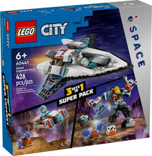 Set 60441 - City Bundle Pack, 3 Sets in 1 Super Pack (Sets 30663, 60428, and 60430) - Space Explorers Pack - De BrickPlaats