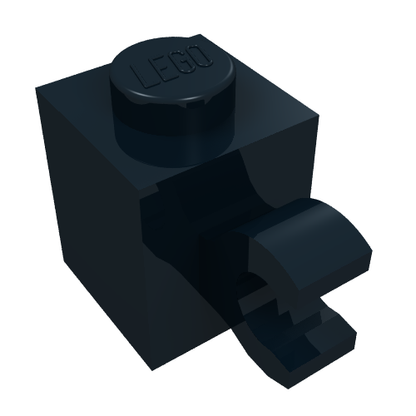 Part 60476 - Brick, Modified 1 x 1 with Clip (Horizontal Grip) - De BrickPlaats