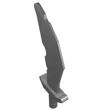 Part 60752 - Minifigure, Weapon Sword, Scimitar with Nicks - De BrickPlaats