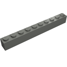 Part 6111 - Brick 1 x 10 - De BrickPlaats
