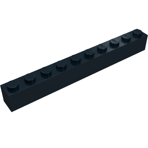 Part 6111 - Brick 1 x 10 - De BrickPlaats