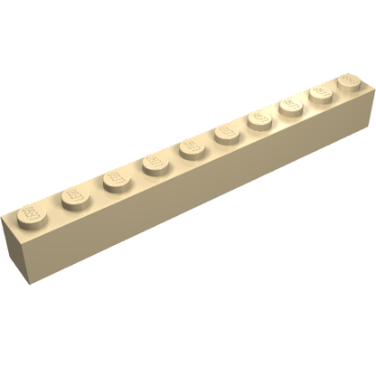 Part 6111 - Brick 1 x 10 - De BrickPlaats