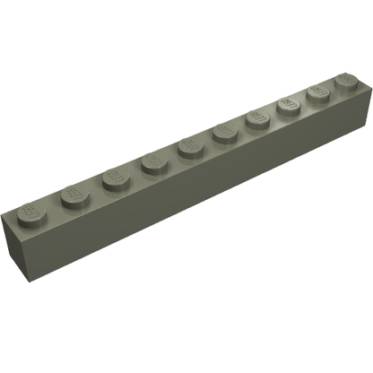 Part 6111 - Brick 1 x 10 - De BrickPlaats