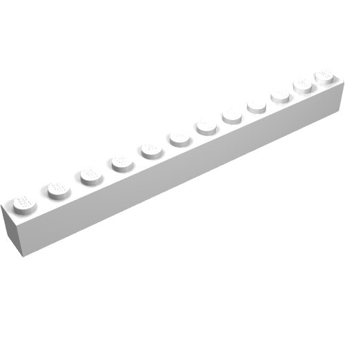 Part 6112 - Brick 1 x 12 - De BrickPlaats