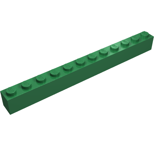 Part 6112 - Brick 1 x 12 - De BrickPlaats