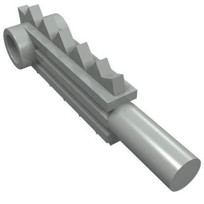 Part 6117 - Minifigure, Utensil Tool Chainsaw Blade - De BrickPlaats