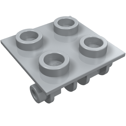 Part 6134 - Hinge Brick 2 x 2 Top Plate - De BrickPlaats