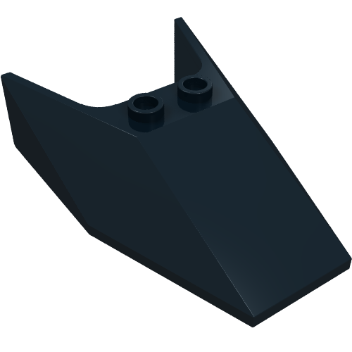 Part 6152a - Windscreen 6 x 4 x 1 1/3 with Bottom Tabs and Hollow Studs - De BrickPlaats