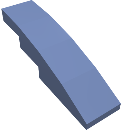 Part 61678 - Slope, Curved 4 x 1 - De BrickPlaats