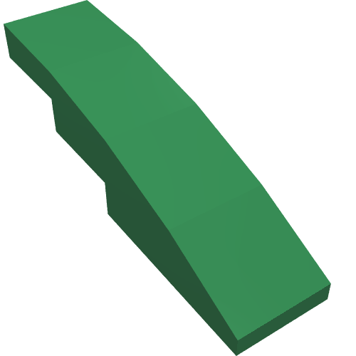 Part 61678 - Slope, Curved 4 x 1 - De BrickPlaats