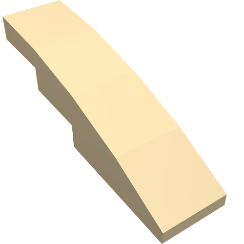 Part 61678 - Slope, Curved 4 x 1 - De BrickPlaats