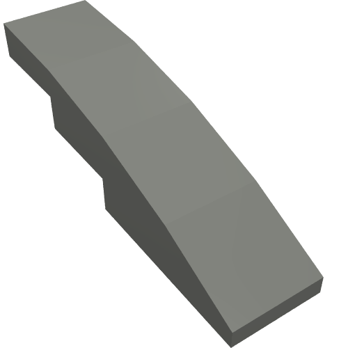 Part 61678 - Slope, Curved 4 x 1 - De BrickPlaats