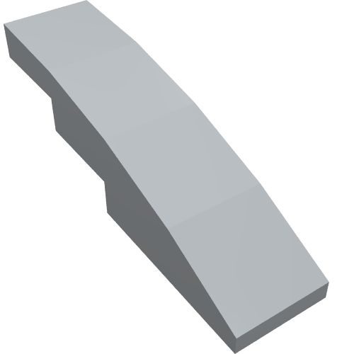 Part 61678 - Slope, Curved 4 x 1 - De BrickPlaats