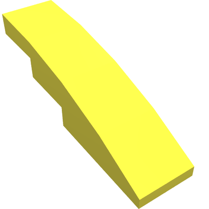 Part 61678 - Slope, Curved 4 x 1 - De BrickPlaats