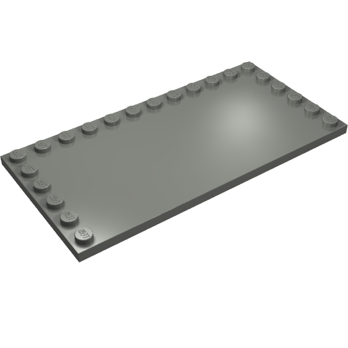 Part 6178 - Tile, Modified 6 x 12 with Studs on Edges - De BrickPlaats